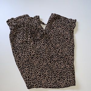 Super comfy leopard pants